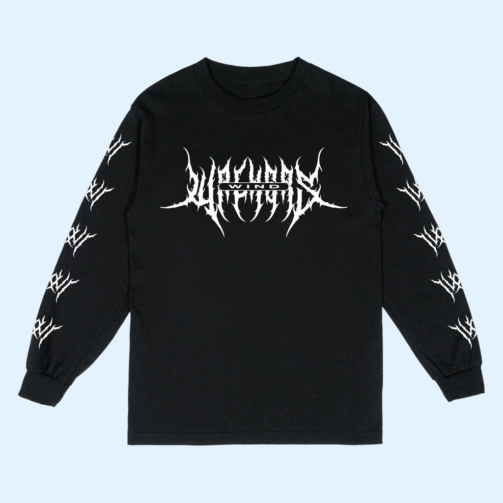 Wind Walkers Merch 2026 Metal Logo Long Sleeve Shirt Cool Gifts For Music Lovers 1 - Unicasport Wind Walkers Merch 2026 Metal Logo Long Sleeve Shirt Cool Gifts For Music Lovers