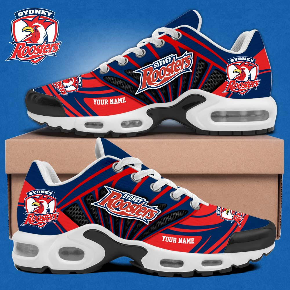 Personalized Sydney Roosters 2026 NRL Premiers Shoes Sydney Roosters Sneakers Fan Gear