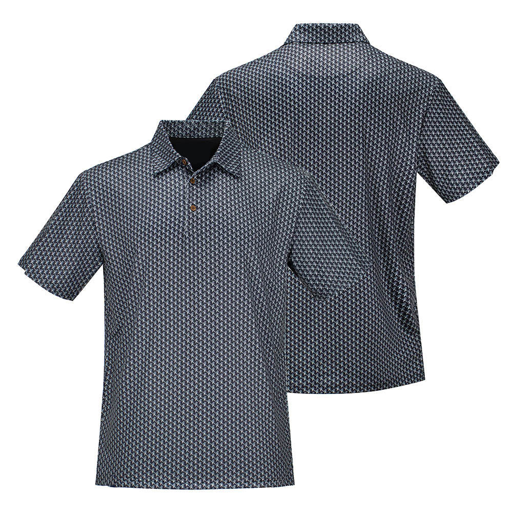 Section 119 x Grateful Dead Merch Dancing Bear Polo Shirt Grateful Dead Rock Clothes