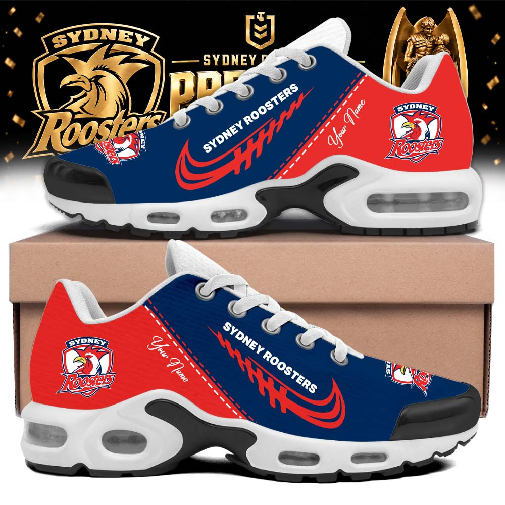 Personalized Sydney Roosters 2026 NRL Premiers Sneakers Sydney Roosters Shoes Unique Fan Gear