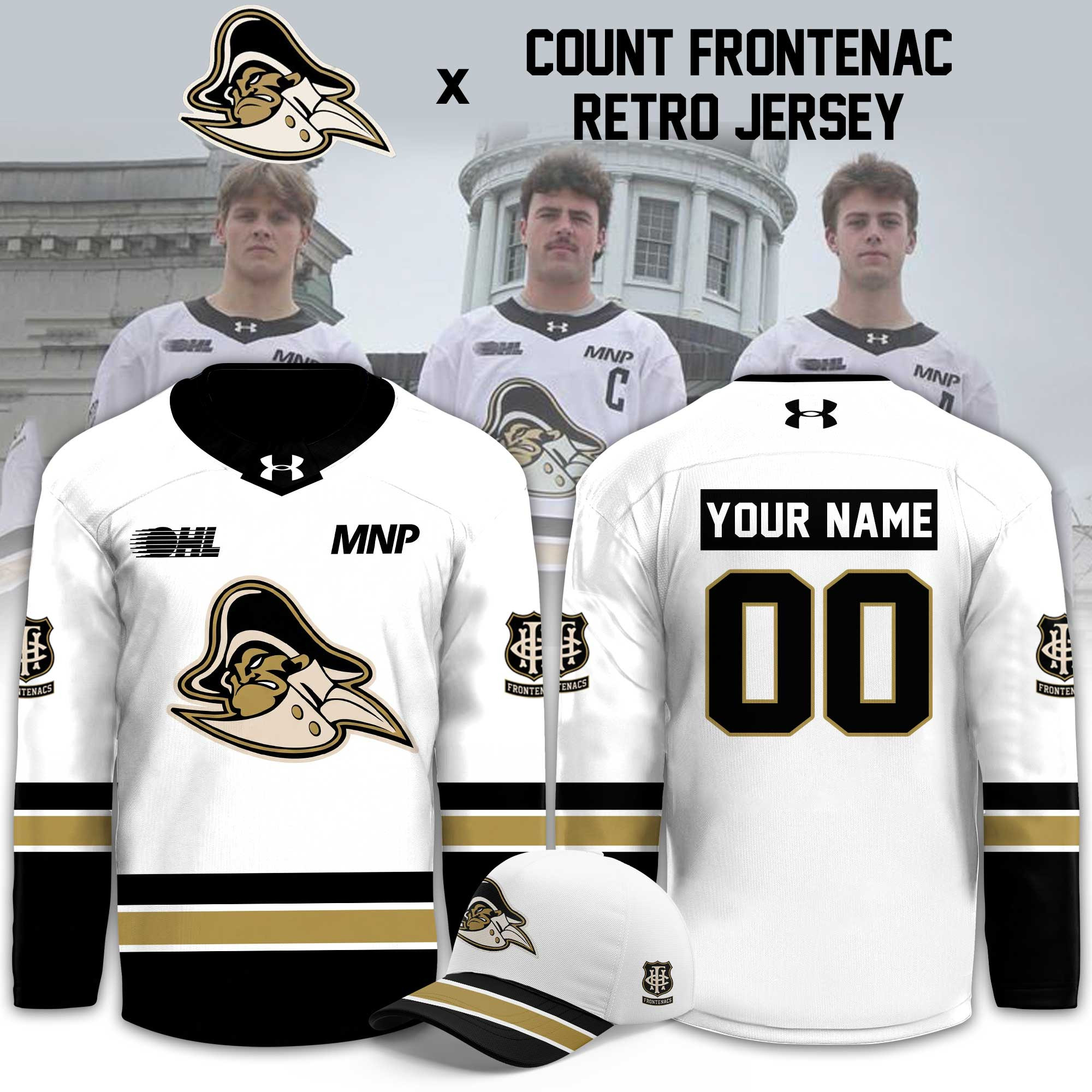 Custom Kingston Frontenacs 2026 Count Frontenac Retro Jersey Kingston Frontenacs Merch Fan Gear 1 - Unicasport Custom Kingston Frontenacs 2026 Count Frontenac Retro Jersey Kingston Frontenacs Merch Fan Gear