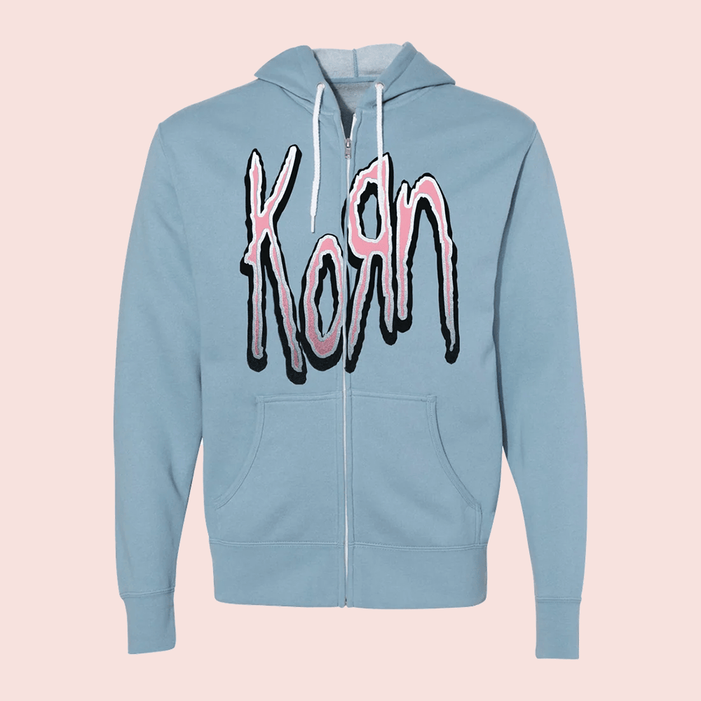 Korn Merch Korn Logo Zip Hoodie Best Gift For Alternative Style Fans 1 - Unicasport Korn Merch Korn Logo Zip Hoodie Best Gift For Alternative Style Fans