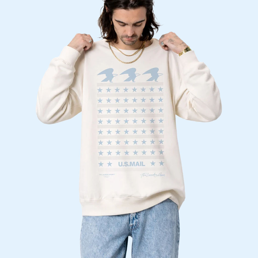 USPS Merch 2026 USPS Star Line Sweatshirt US Mail Crewneck Gift For Friends 1 - Unicasport USPS Merch 2026 USPS Star Line Sweatshirt US Mail Crewneck Gift For Friends