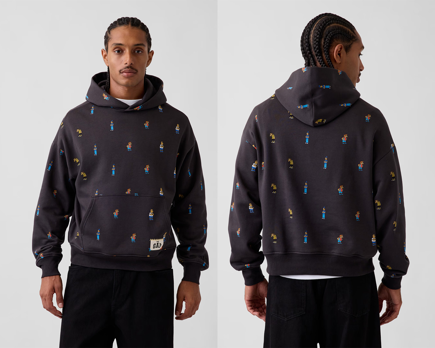 The Simpsons x Gap Merch Adult The Simpsons VintageSoft Hoodie Gift For Fans 1 - Unicasport The Simpsons x Gap Merch Adult The Simpsons VintageSoft Hoodie Gift For Fans