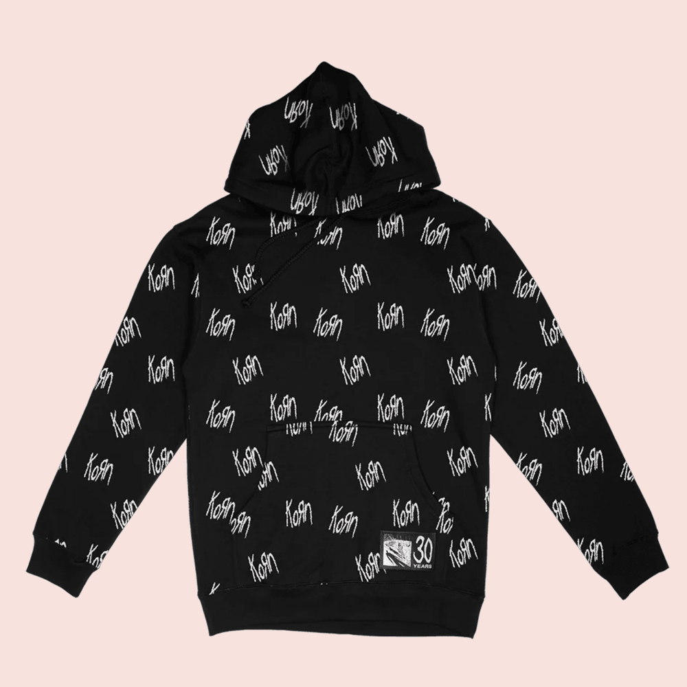 Korn Merch Korn Logo Hoodie Rock Music Lovers Outfit Gift For Mens