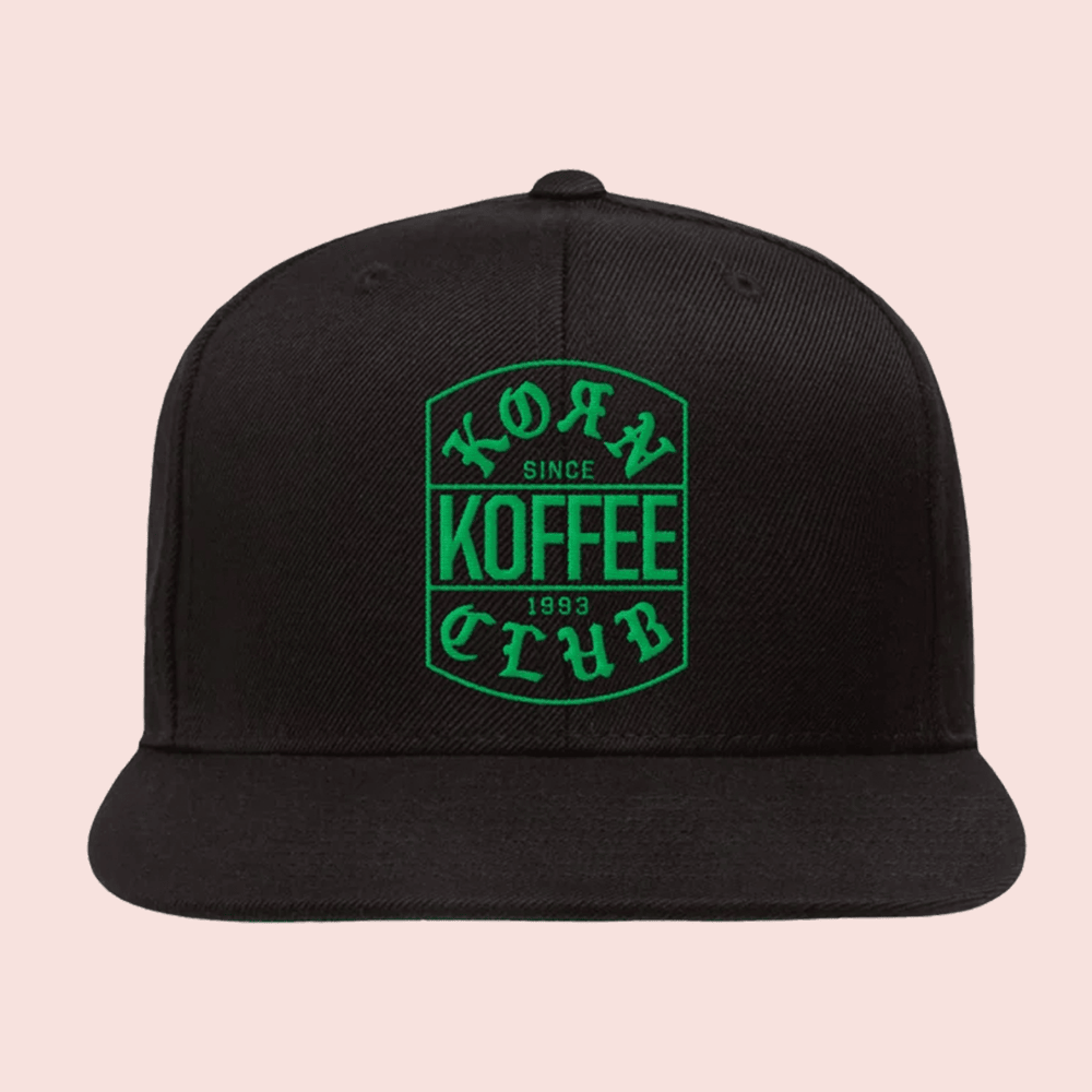 Korn Merch Hat Korn Koffee Club Snapback Cap Best Gift For Music Mens