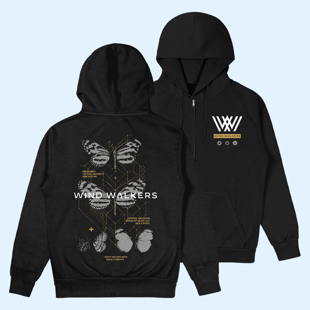 Wind Walkers Merch 2026 Butterfly Zip Hoodie Gift Ideas For Music Lovers 1 - Unicasport Wind Walkers Merch 2026 Butterfly Zip Hoodie Gift Ideas For Music Lovers