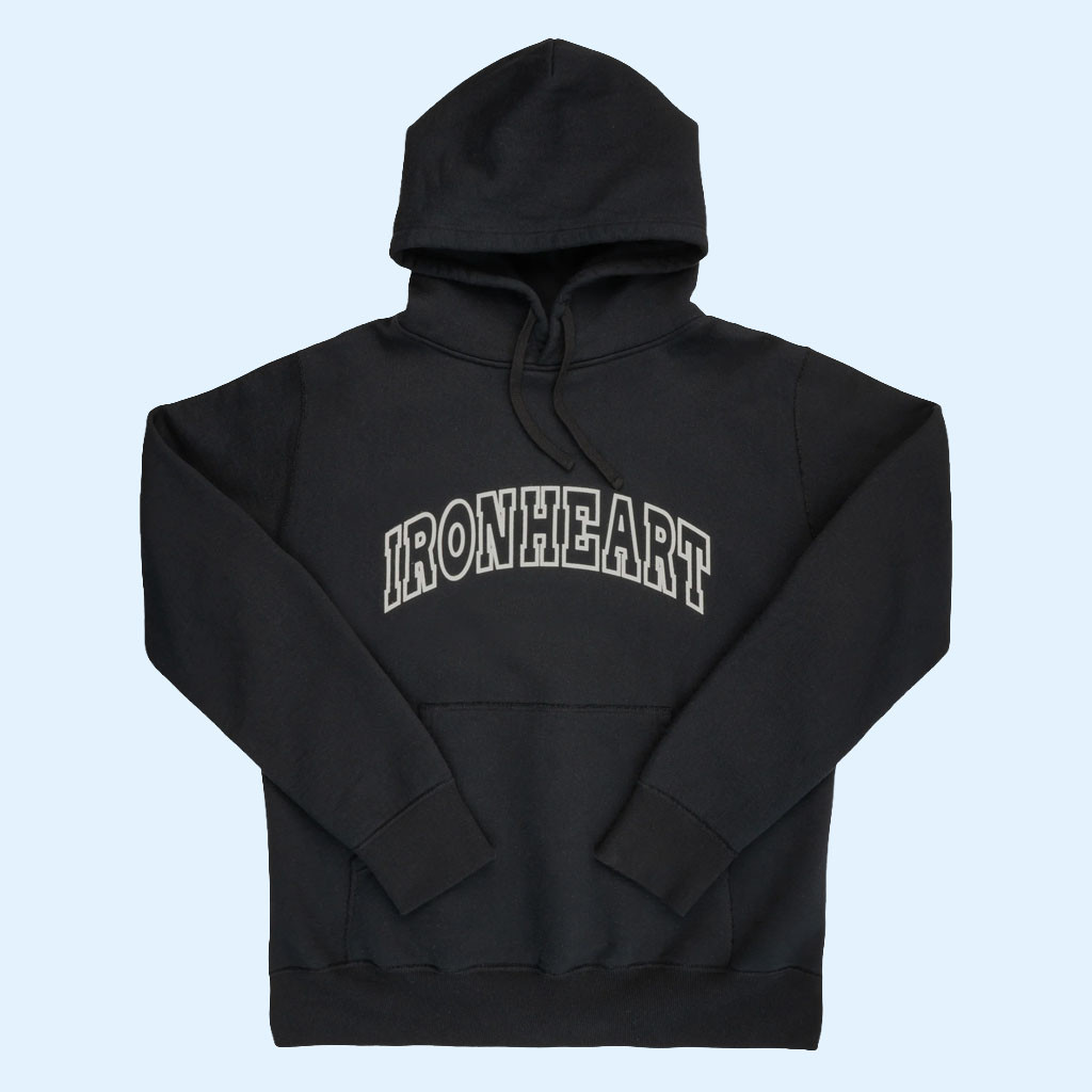Iron Heart Hoodie Collegiate Logo Hooded Sweatshirt Iron Heart Merch Gifts For Friends 1 - Unicasport Iron Heart Hoodie Collegiate Logo Hooded Sweatshirt Iron Heart Merch Gifts For Friends
