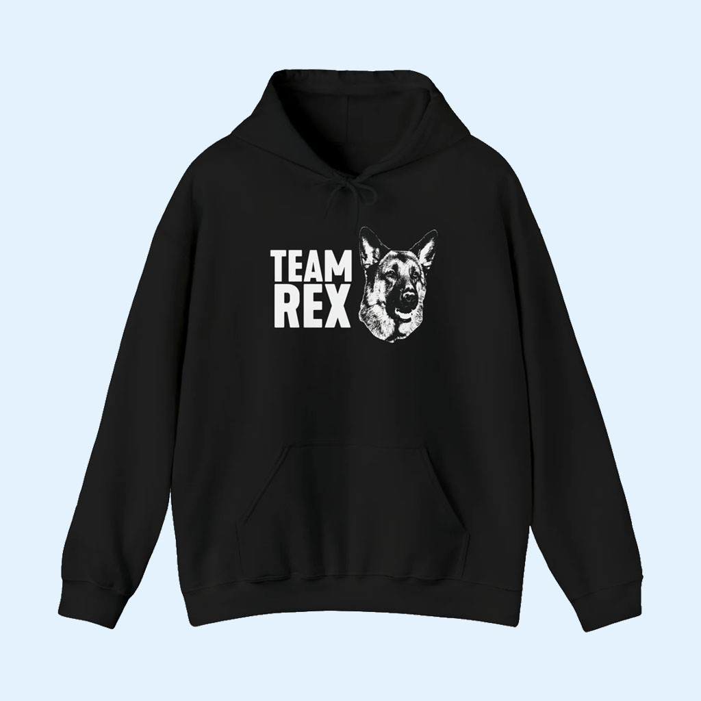 Hudson And Rex Merch 2026 Team Rex Hoodie Hudson And Rex Hooded Sweatshirt Dog Lover Gifts 1 - Unicasport Hudson And Rex Merch 2026 Team Rex Hoodie Hudson And Rex Hooded Sweatshirt Dog Lover Gifts