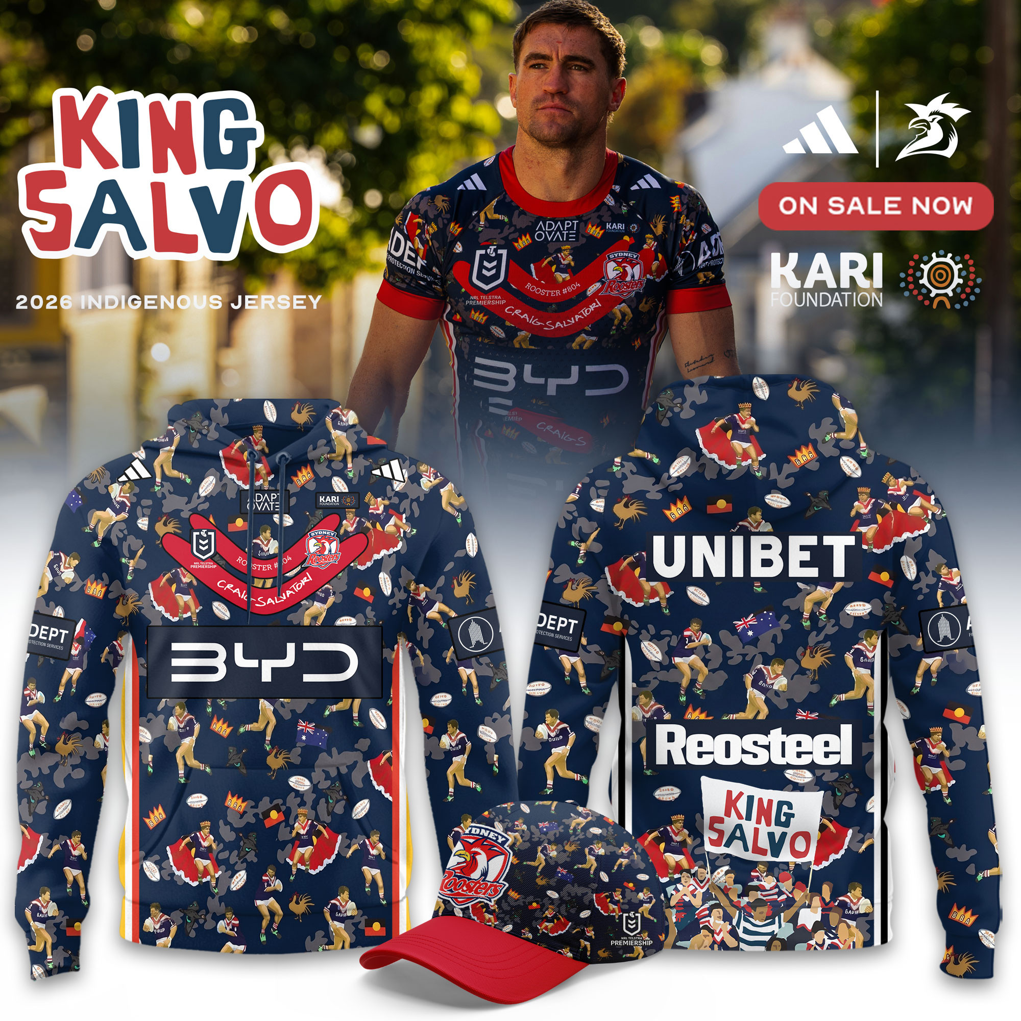 Sydney Roosters 2026 Indigenous Round First Nations Hoodie Sydney Roosters Clothing Line 1 - Unicasport Sydney Roosters 2026 Indigenous Round First Nations Hoodie Sydney Roosters Clothing Line