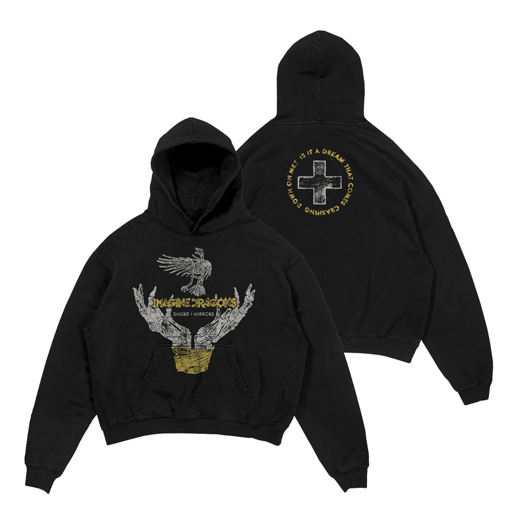 Imagine Dragons Merch Smoke And Mirrors Hands Hoodie Gift For Rock Fans 1 - Unicasport Imagine Dragons Merch Smoke And Mirrors Hands Hoodie Gift For Rock Fans