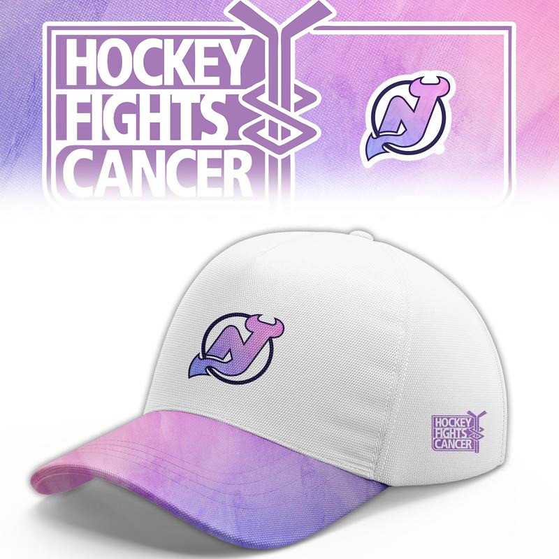 New Jersey Devils Merch Hockey Fights Cancer 2026 Hat Gift For Friends 1 - Unicasport New Jersey Devils Merch Hockey Fights Cancer 2026 Hat Gift For Friends