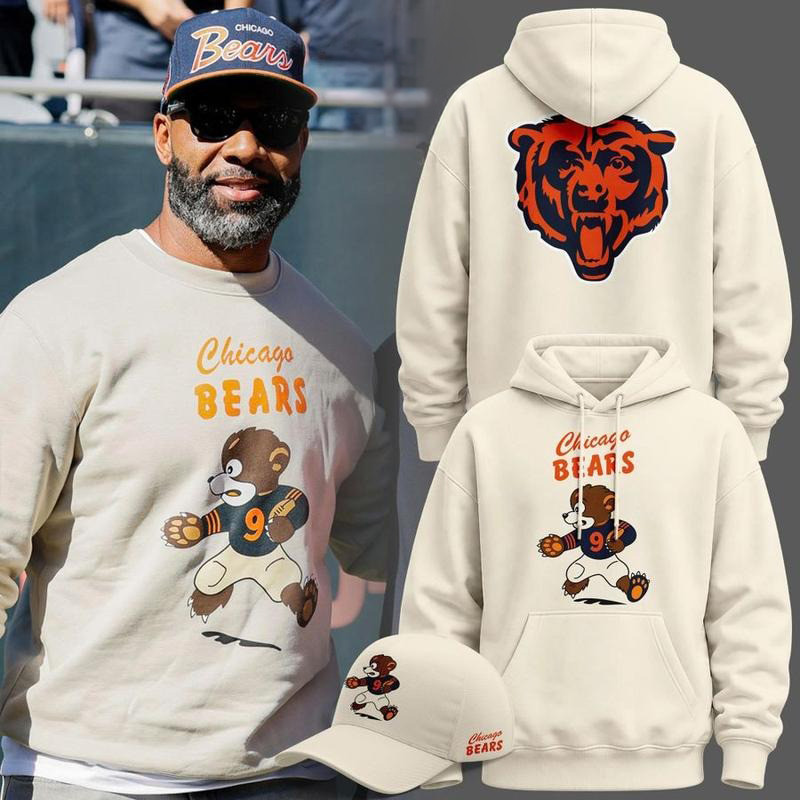 Chicago Bears Merch Matt Forte Mascot 2026 Hoodie Gift Ideas For Father 1 - Unicasport Chicago Bears Merch Matt Forte Mascot 2026 Hoodie Gift Ideas For Father