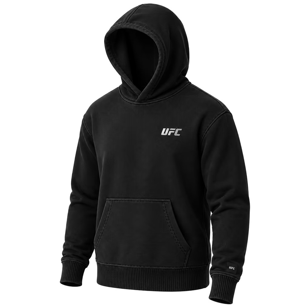 UFC Merch 2026 Minimal Logo Hoodie UFC Hooded Sweatshirt Gift For MMA Lovers