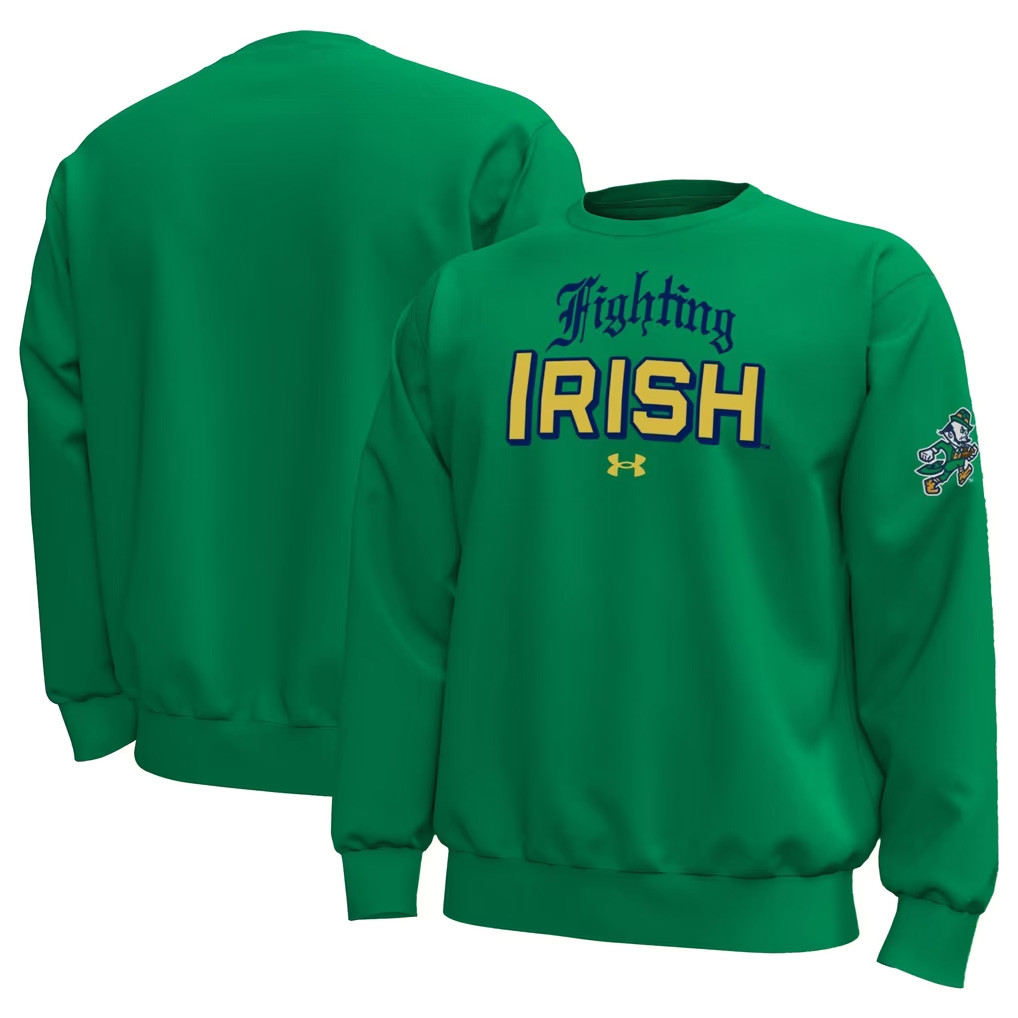 Notre Dame Merch 2026 Notre Dame Fighting Irish Wear Green Coaches Icon Sweatshirt Fan Gifts 1 - Unicasport Notre Dame Merch 2026 Notre Dame Fighting Irish Wear Green Coaches Icon Sweatshirt Fan Gifts
