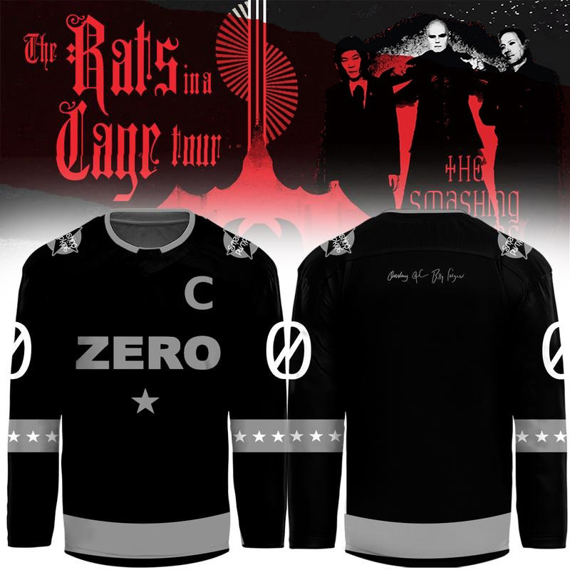 The Smashing Pumpkins Merch The Rats In A Cage Tour 2026 Hockey Jersey Fan Gift 1 - Unicasport The Smashing Pumpkins Merch The Rats In A Cage Tour 2026 Hockey Jersey Fan Gift