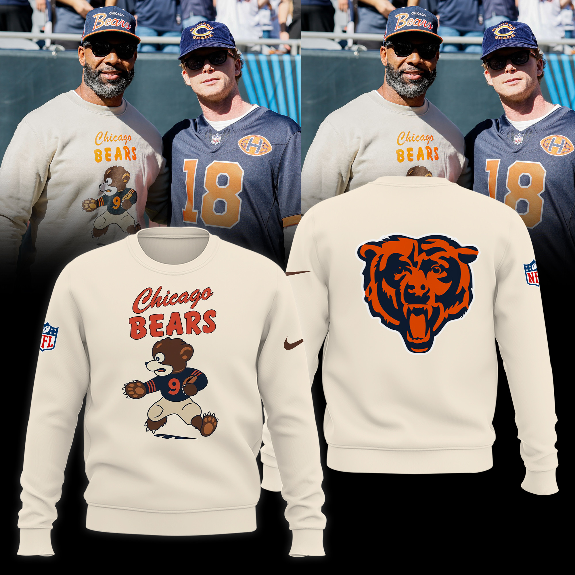 Matt Forte Chicago Bears 2026 Sweatshirt Unique Gifts For Bears Fans 1 - Unicasport Matt Forte Chicago Bears 2026 Sweatshirt Unique Gifts For Bears Fans