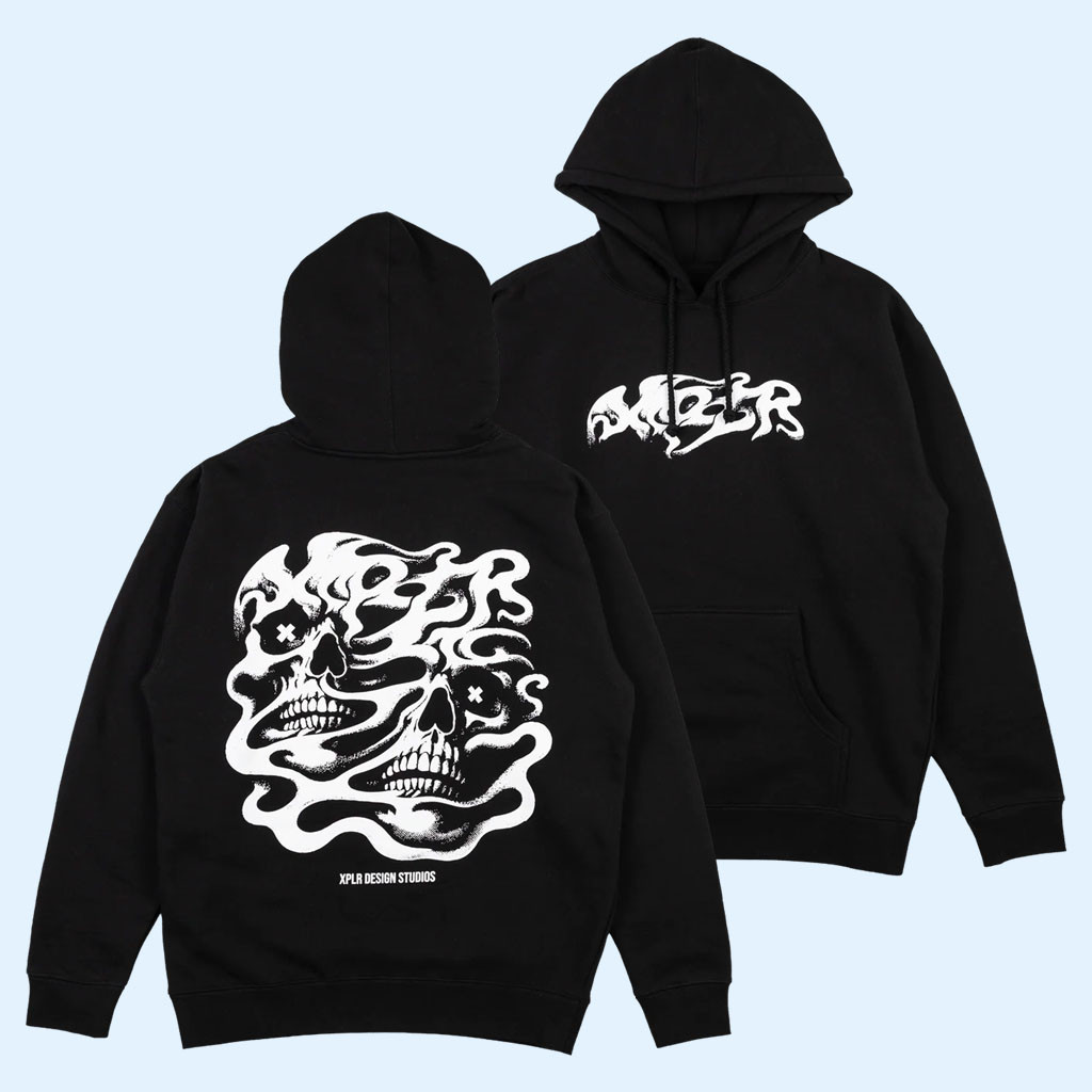 XPLR Merch Sam And Colby Hoodie Black Smoke Hoodie Birthday Gift For Dudes 1 - Unicasport XPLR Merch Sam And Colby Hoodie Black Smoke Hoodie Birthday Gift For Dudes