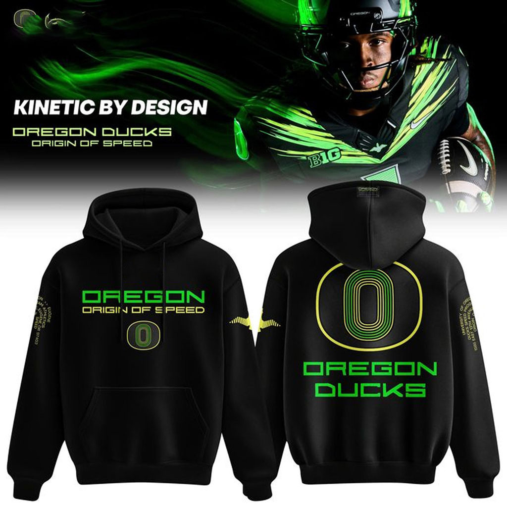Oregon Ducks Origin Of Speed Football Hoodie Oregon Ducks Merch Present For Him 1 - Unicasport Oregon Ducks Origin Of Speed Football Hoodie Oregon Ducks Merch Present For Him
