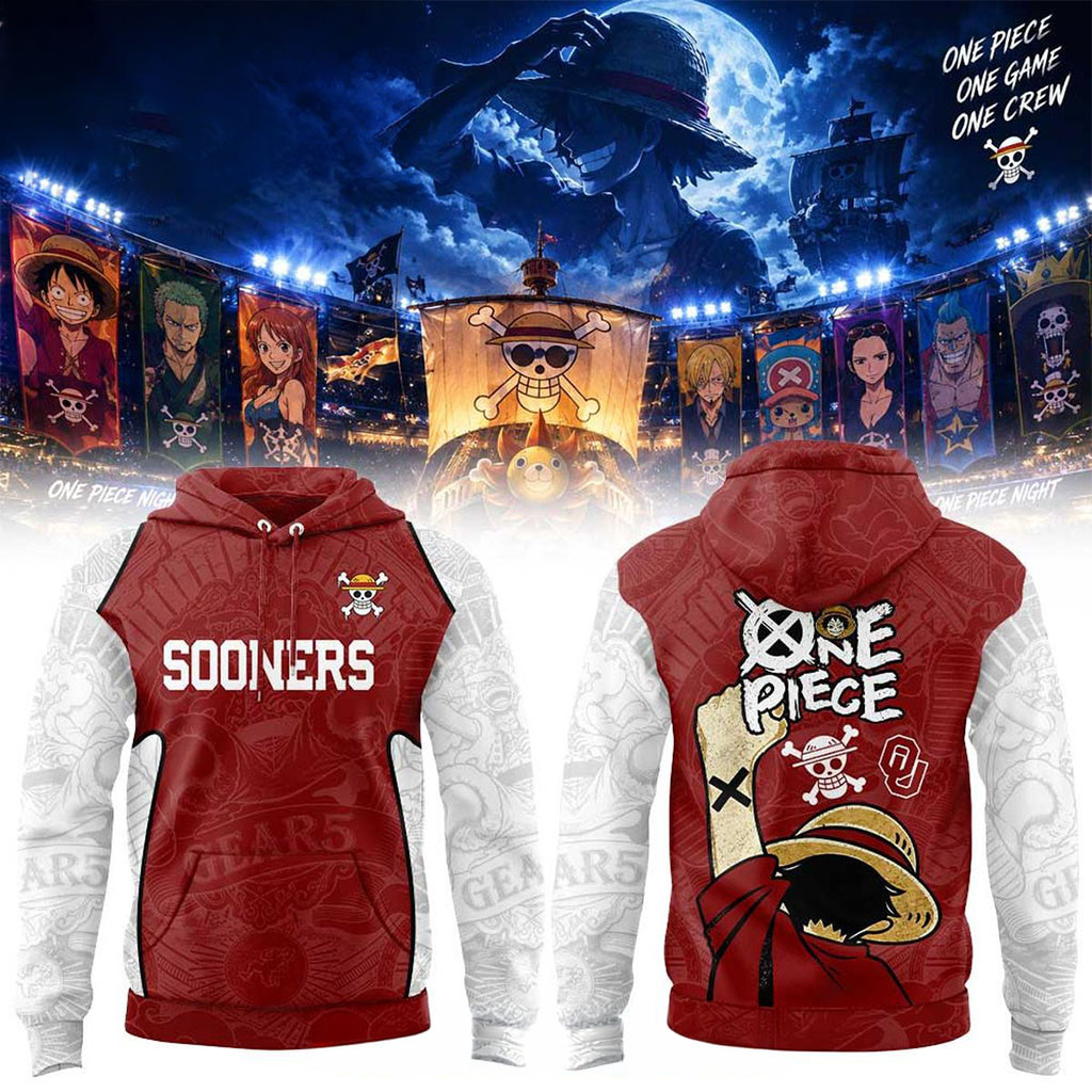 Oklahoma Sooners One Piece 2026 Night Of Champions Hoodie Oklahoma Sooners Merch Gifts For Fans 1 - Unicasport Oklahoma Sooners One Piece 2026 Night Of Champions Hoodie Oklahoma Sooners Merch Gifts For Fans