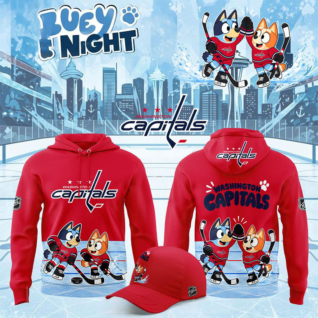 Washington Capitals Bluey Day 2026 Hockey Game Celebrate Hoodie Capitals Merch Fan Gift 1 - Unicasport Washington Capitals Bluey Day 2026 Hockey Game Celebrate Hoodie Capitals Merch Fan Gift
