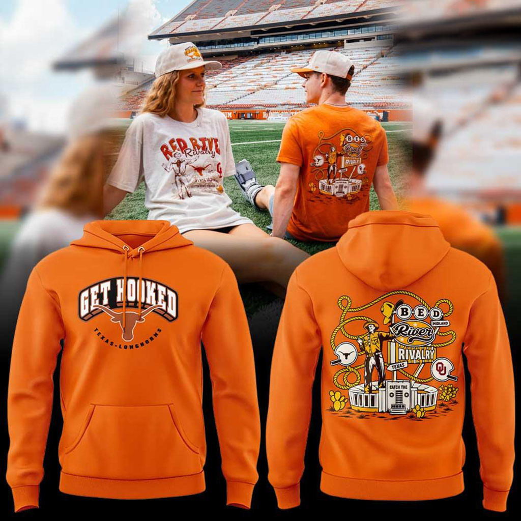 Texas Longhorns Red River Rivalry 2026 Orange Hoodie Texas Longhorns Merch Gifts For Son 1 - Unicasport Texas Longhorns Red River Rivalry 2026 Orange Hoodie Texas Longhorns Merch Gifts For Son