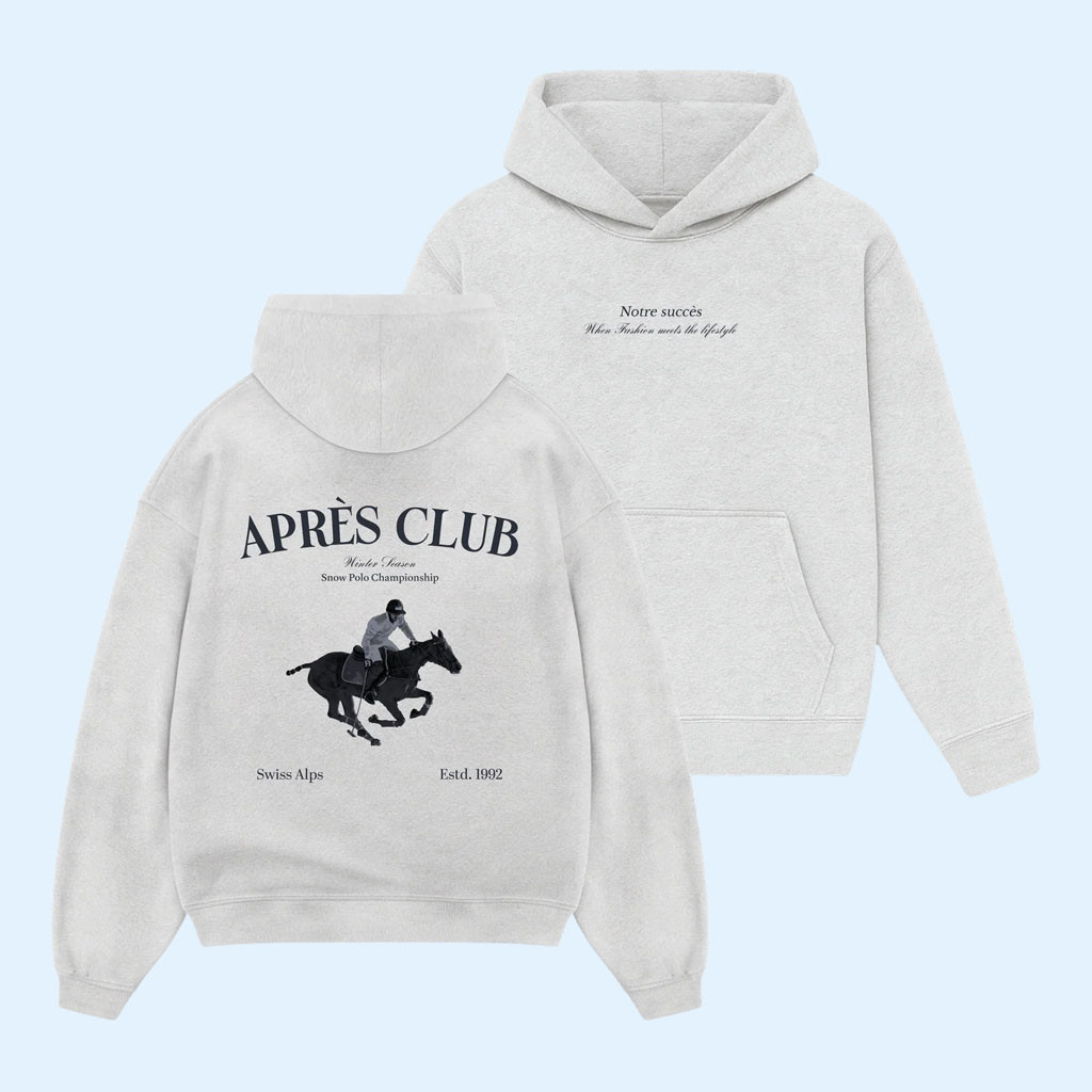 Notre Succes Merch 2026 Apres Club Polo Hoodie Snow Polo Championship Hoodie Gift For Friends 1 - Unicasport Notre Succes Merch 2026 Apres Club Polo Hoodie Snow Polo Championship Hoodie Gift For Friends
