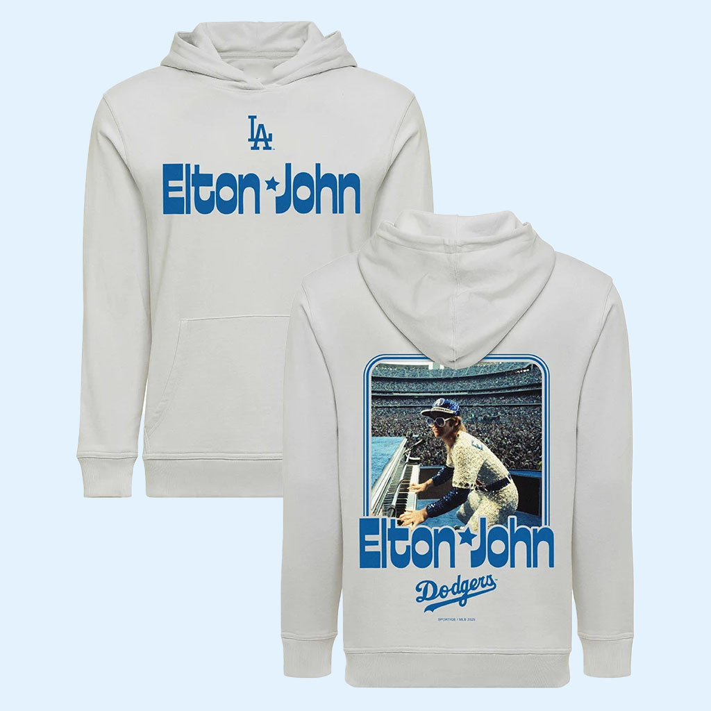 Elton John Merch 2026 Elton John X Sportiqe Dodgers Hoodie Best Gift For Music Fans 1 - Unicasport Elton John Merch 2026 Elton John X Sportiqe Dodgers Hoodie Best Gift For Music Fans