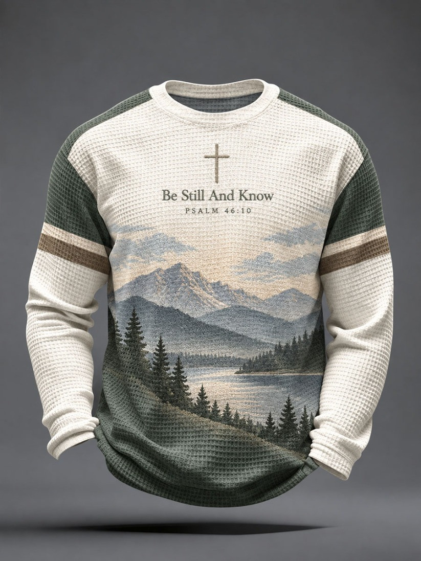 Be Still And Know Long Sleeve Shirt Christian Merch Gift For Friends