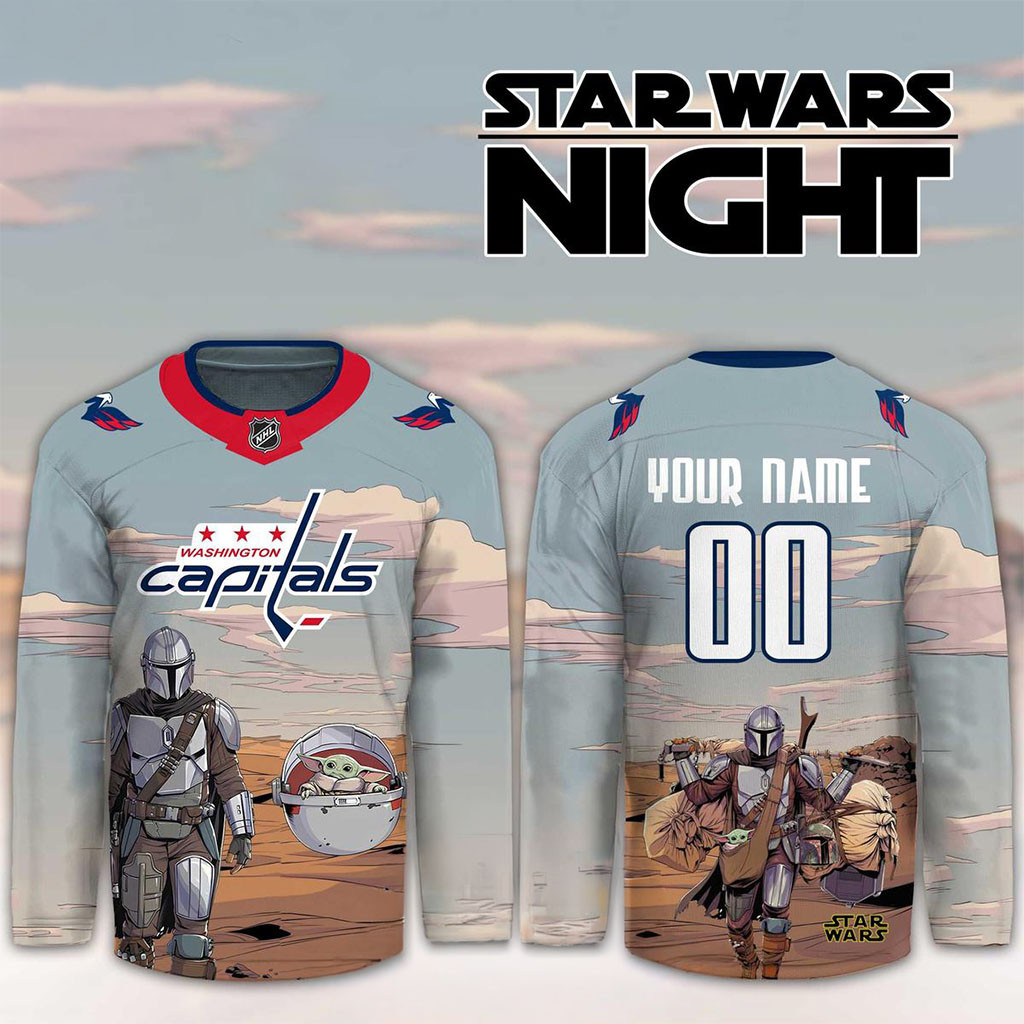 Custom Washington Capitals Star Wars Night 2026 Grogu Game Hockey Jersey Capitals Merch 1 - Unicasport Custom Washington Capitals Star Wars Night 2026 Grogu Game Hockey Jersey Capitals Merch