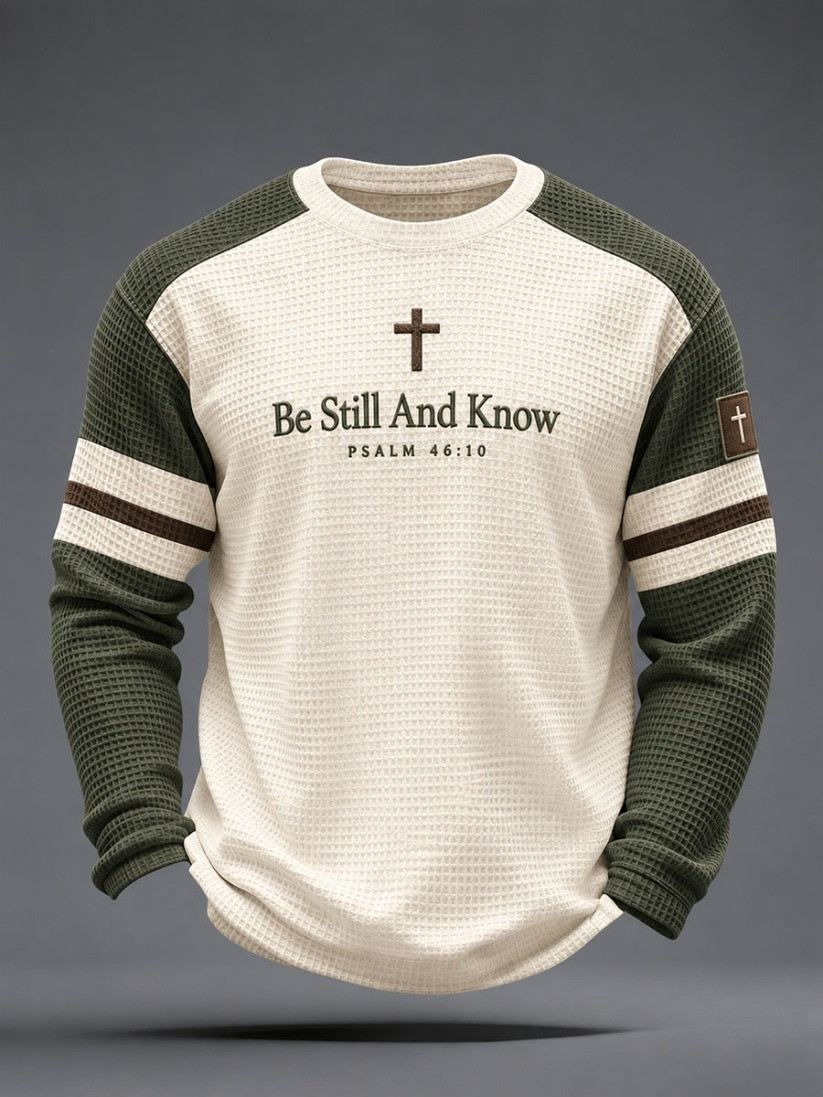 Be Still And Know Long Sleeve Shirt Christian Merch Gift For Faith Lover