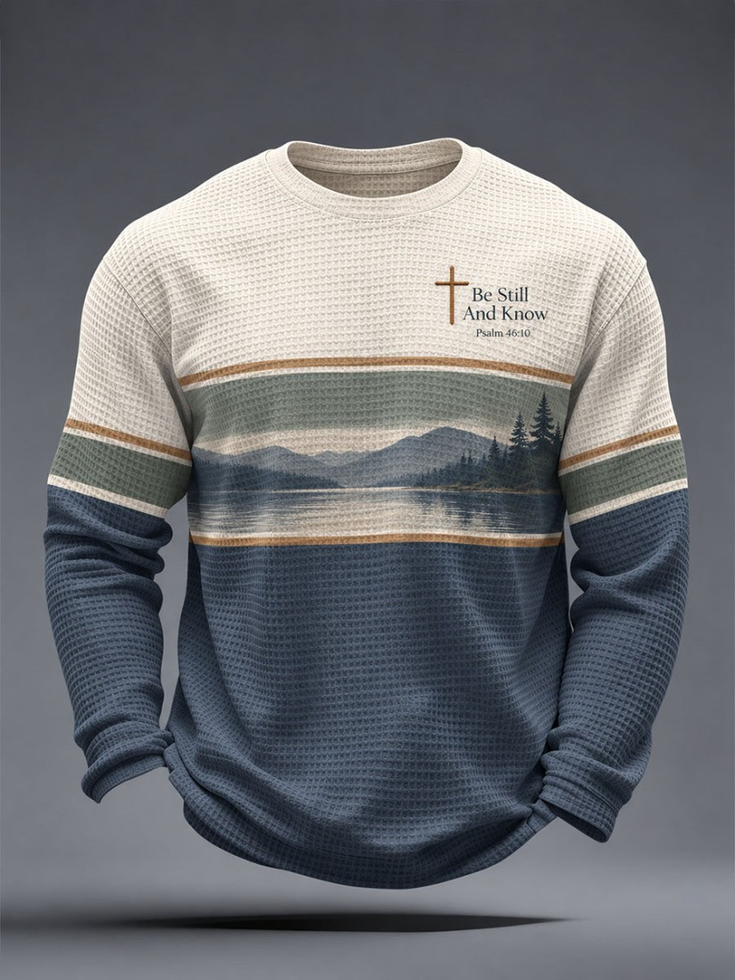 Be Still And Know Long Sleeve Shirt Christian Merch Unique Gift For Bestie