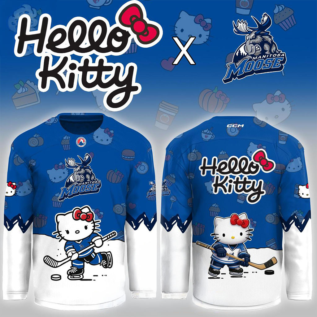 Manitoba Moose Hello Kitty Night 2026 Theme Game Hockey Jersey Manitoba Moose Merch Fan Gifts 1 - Unicasport Manitoba Moose Hello Kitty Night 2026 Theme Game Hockey Jersey Manitoba Moose Merch Fan Gifts