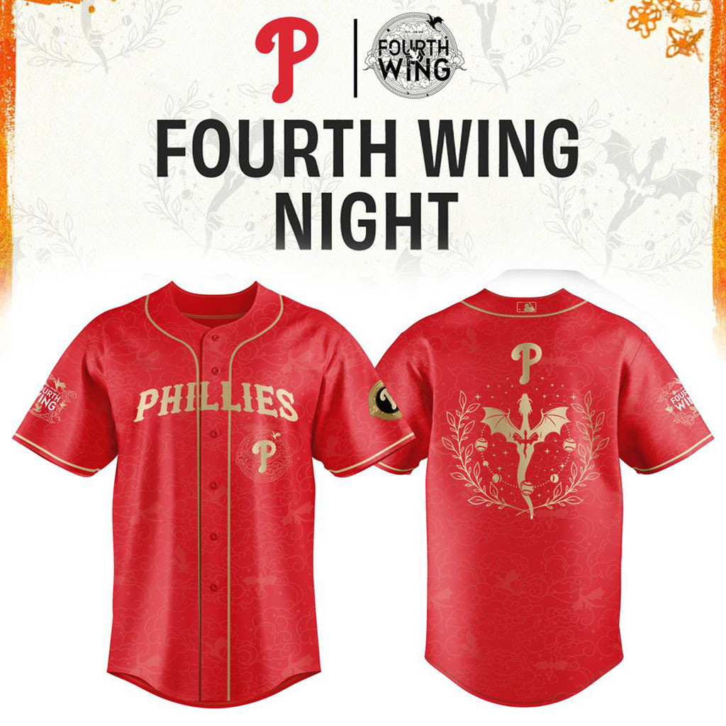 Philadelphia Phillies x Fourth Wing Night Baseball Jersey Phillies Merch Gifts For Fans 1 - Unicasport Philadelphia Phillies x Fourth Wing Night Baseball Jersey Phillies Merch Gifts For Fans
