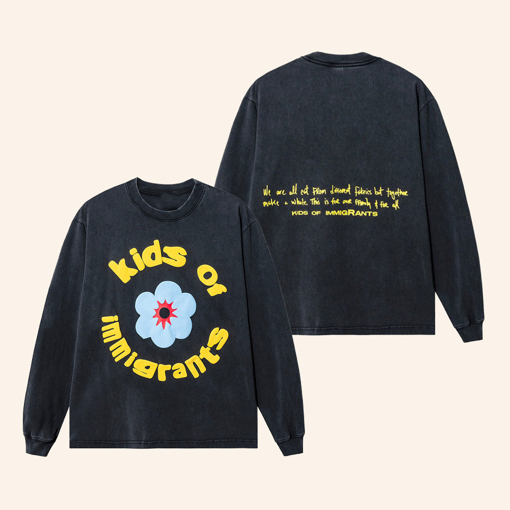Kids Of Immigrants Merch Together We Go Far 2 0 Long Sleeve Shirt Street Style Outfits Ideas 1 - Unicasport Kids Of Immigrants Merch Together We Go Far 2 0 Long Sleeve Shirt Street Style Outfits Ideas