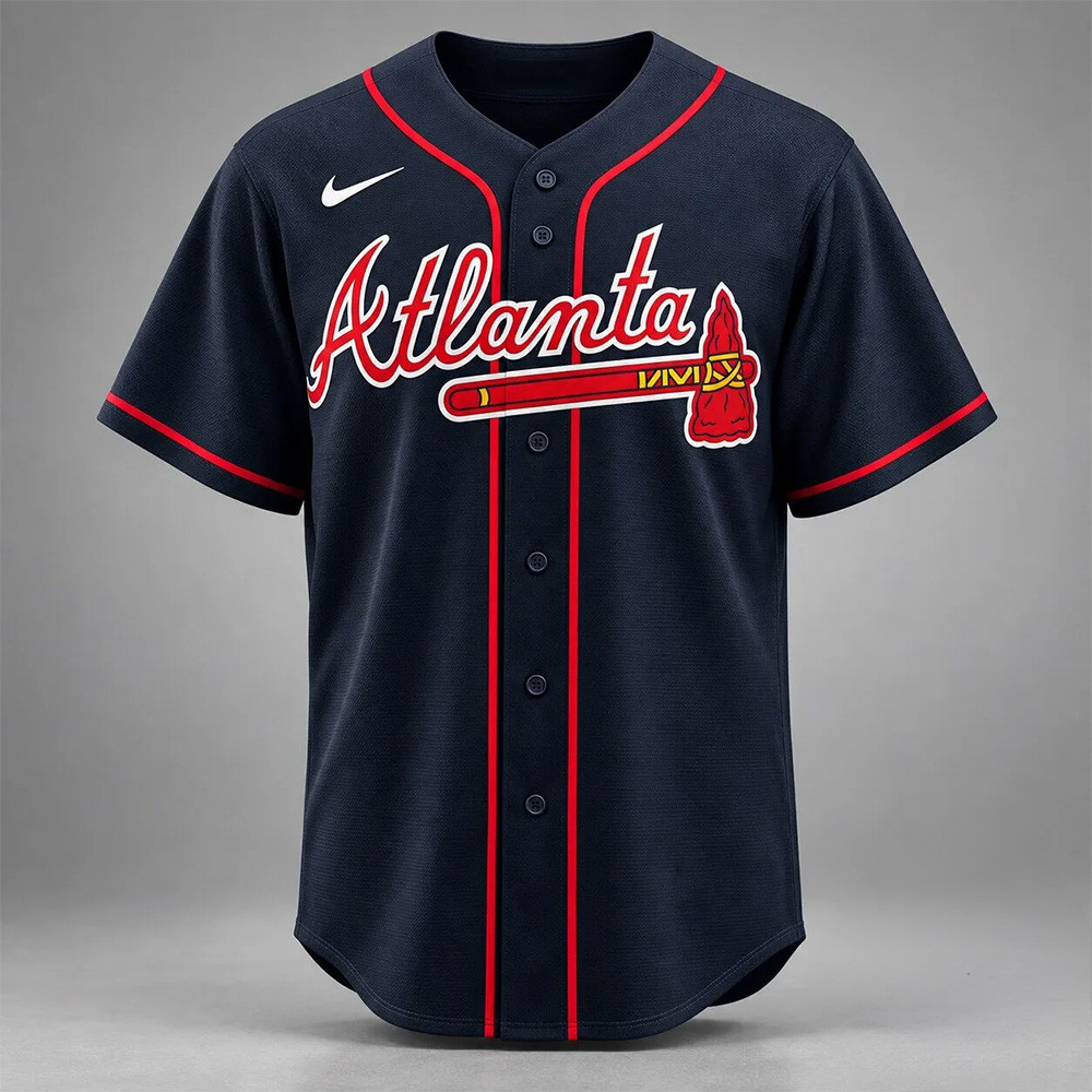 Atlanta Braves Baseball Jersey Braves Baseball Team Clothing Game Day Outfits Ideas 1 - Unicasport Atlanta Braves Baseball Jersey Braves Baseball Team Clothing Game Day Outfits Ideas