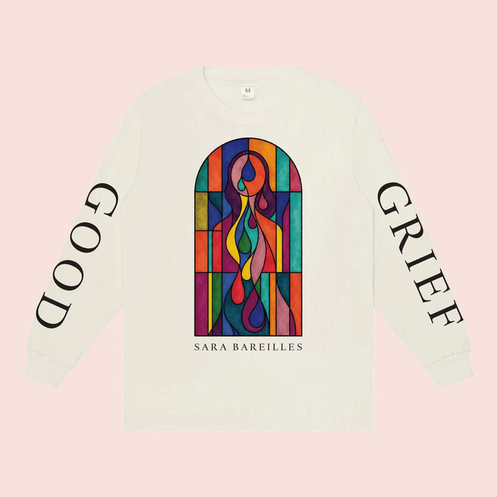 Sara Bareilles Tour Merch Stained Glass Long Sleeve Shirt Gift For Fans