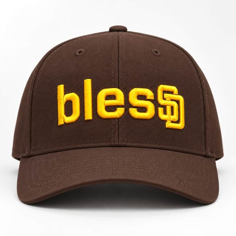 SD Padres Merch Hat Bless Baseball Cap Best Gift For Baseball Lovers