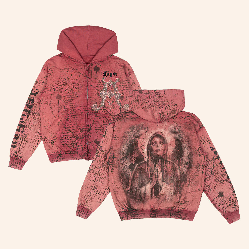 Emma Rogue X Affliction II Merch Rogue Mourning Zip Hoodie Urban Wear Apparel Gifts For Her 1 - Unicasport Emma Rogue X Affliction II Merch Rogue Mourning Zip Hoodie Urban Wear Apparel Gifts For Her