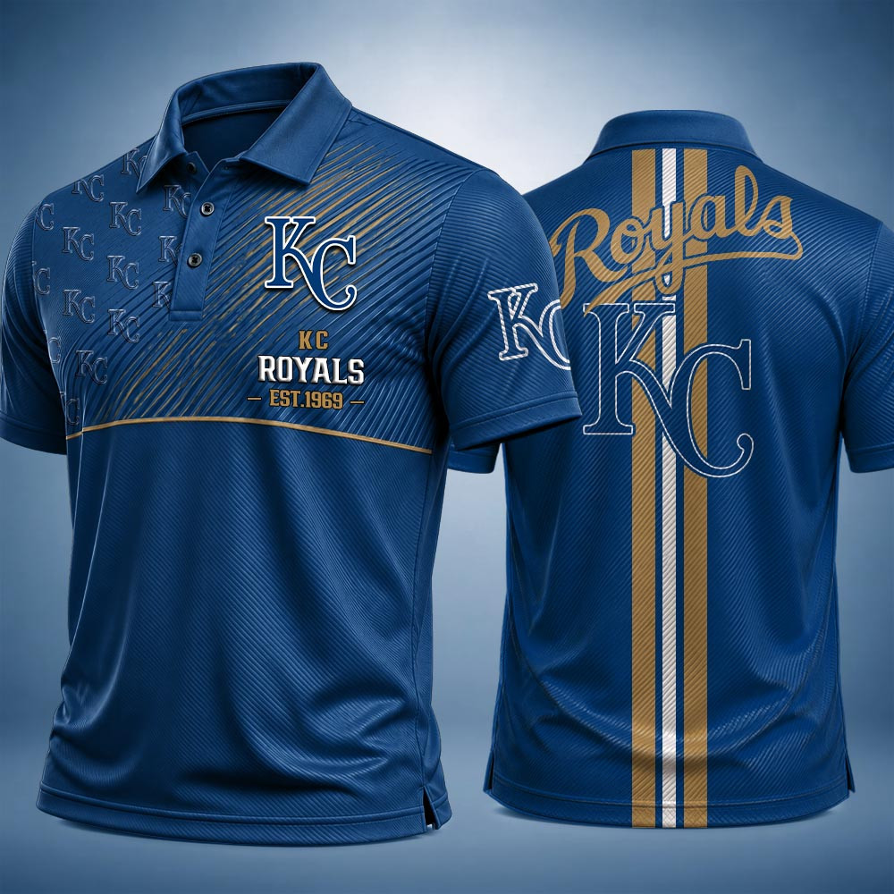 Kansas City Royals Merch Polo Shirt Royals Baseball Clothing Gift For Brother