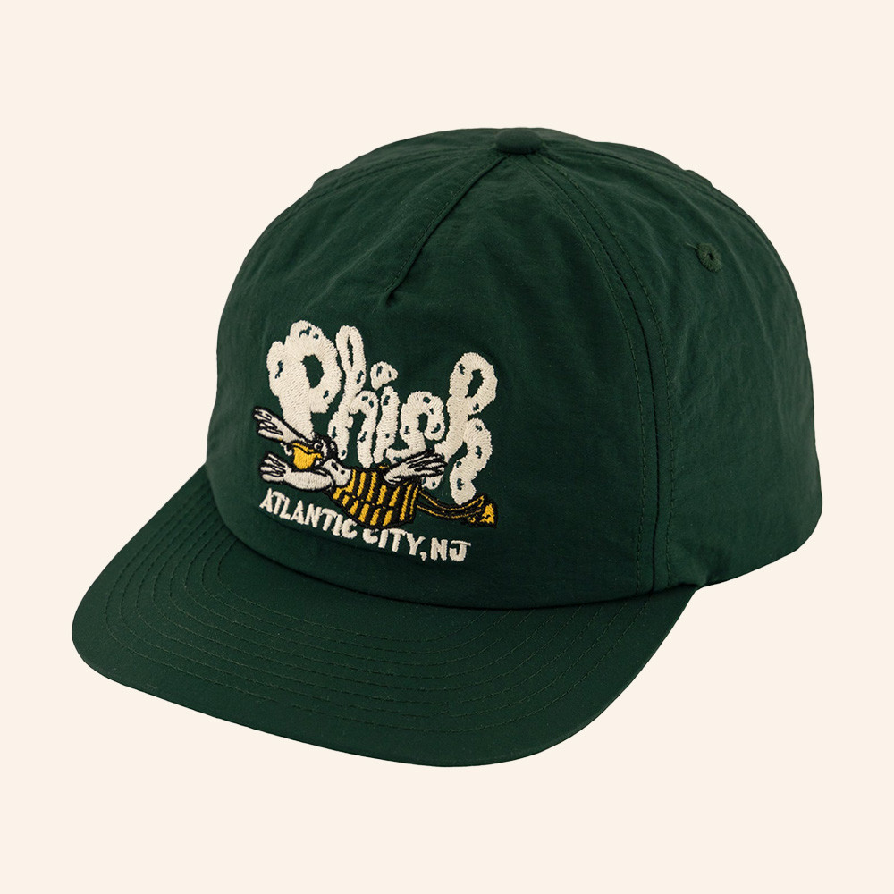 Phish Dry Goods Merch Atlantic City Fall 26 Event Hat Phish Baseball Cap Gifts For Rock Lovers