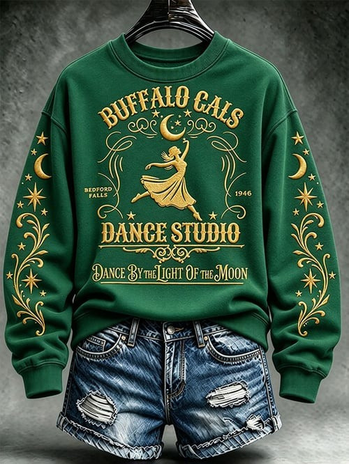 It's A Wonderful Life Christmas Sweatshirt Buffalo Gals Dance Studio Sweatshirt Gifts For Him 1 - Unicasport It's A Wonderful Life Christmas Sweatshirt Buffalo Gals Dance Studio Sweatshirt Gifts For Him
