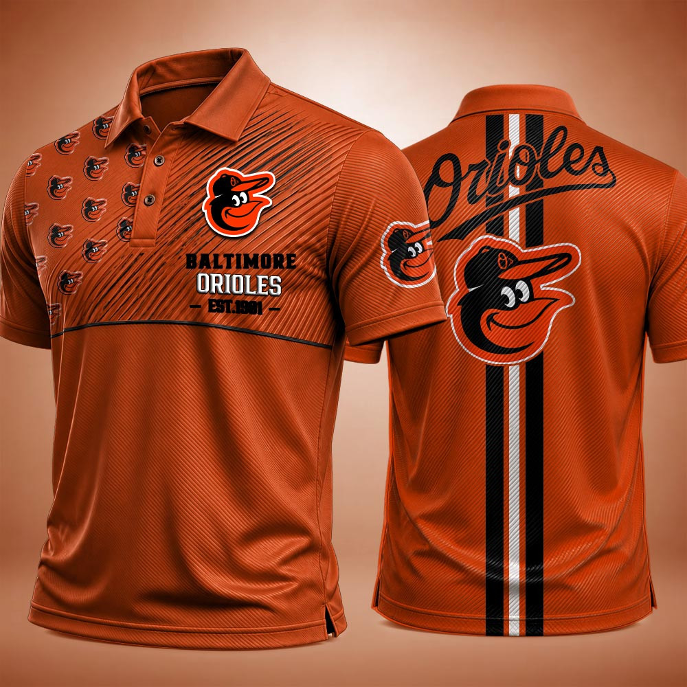 Baltimore Orioles Merch Polo Shirt Orioles Gameday Clothing Gift For Teammate