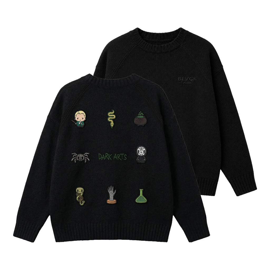 Harry Potter Merch x Blvck Slytherin Sweater Gift For Harry Potter Lover 1 - Unicasport Harry Potter Merch x Blvck Slytherin Sweater Gift For Harry Potter Lover