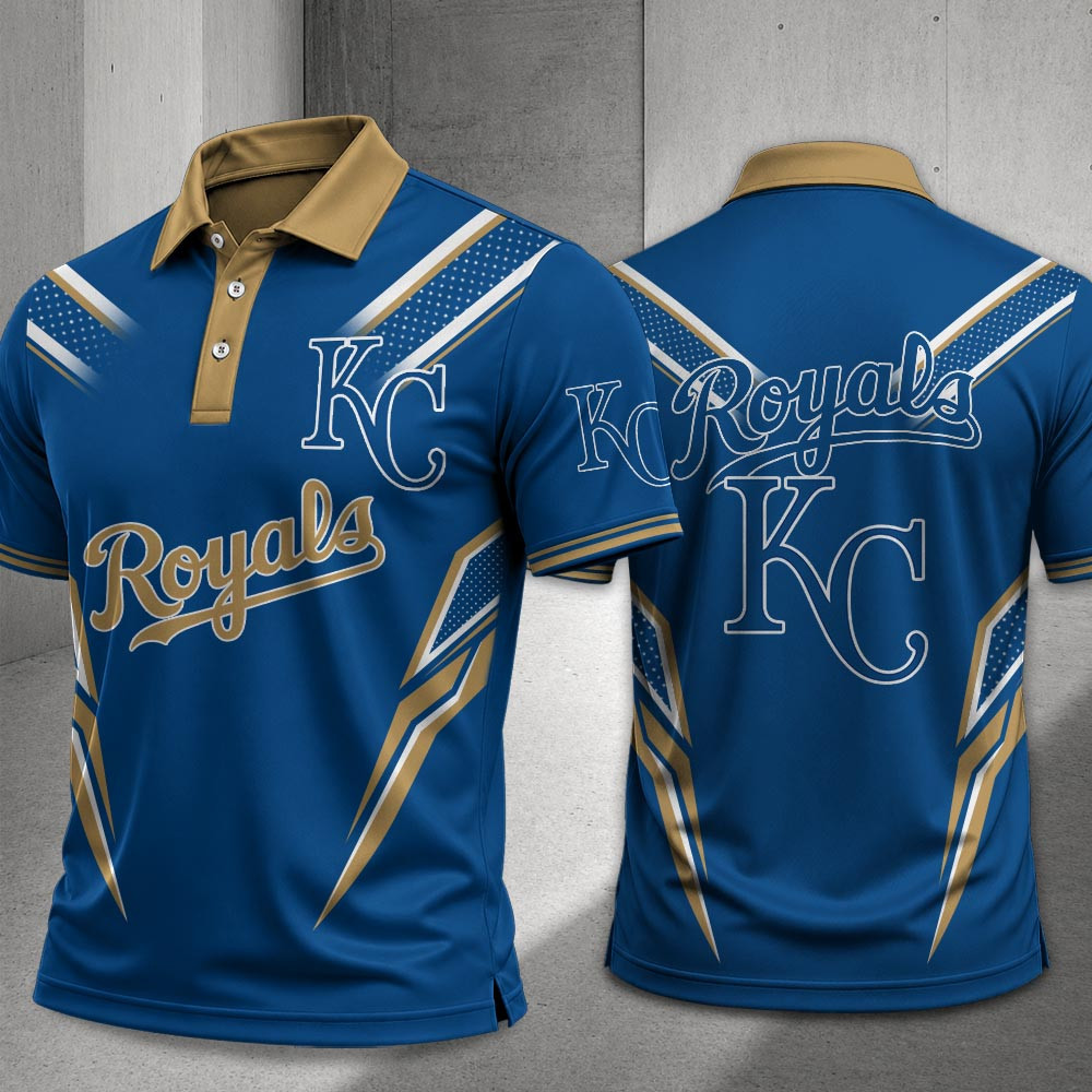 Kansas City Royals Merch Polo Shirt Royals Baseball Attire Gift For Brother