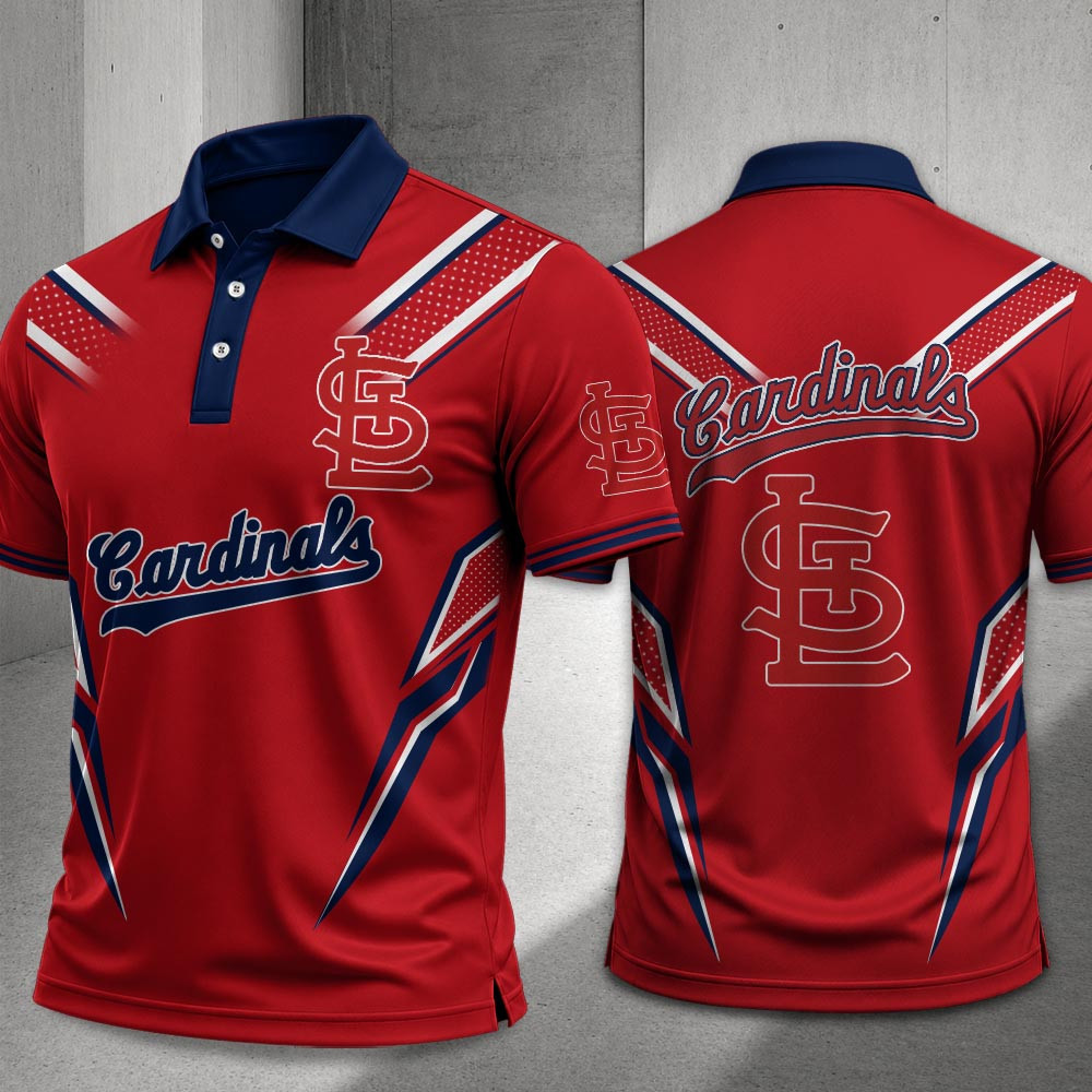 St. Louis Cardinals Merch Polo Shirt Cardinals Baseball MLB Outfits Baseball Fan Gift