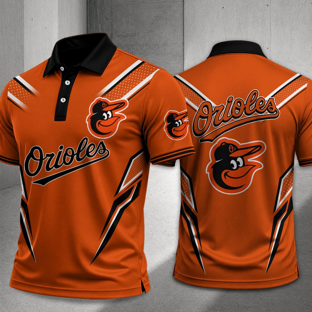 Baltimore Orioles Merch Polo Shirt Orioles Baseball Apparel Gift For Sports Lovers