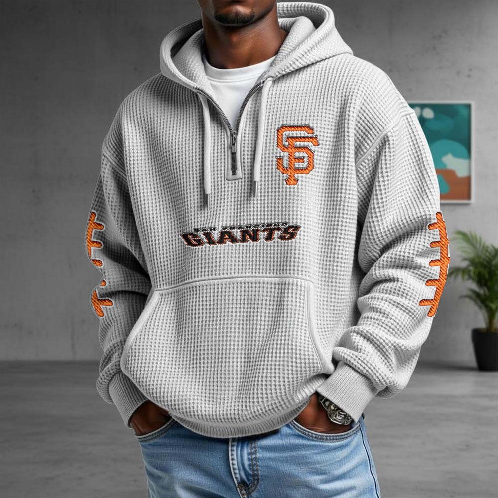 San Francisco Giants Merch Quarter Zip Hoodie Giants Gameday Clothing Dad Gifts 1 - Unicasport San Francisco Giants Merch Quarter Zip Hoodie Giants Gameday Clothing Dad Gifts