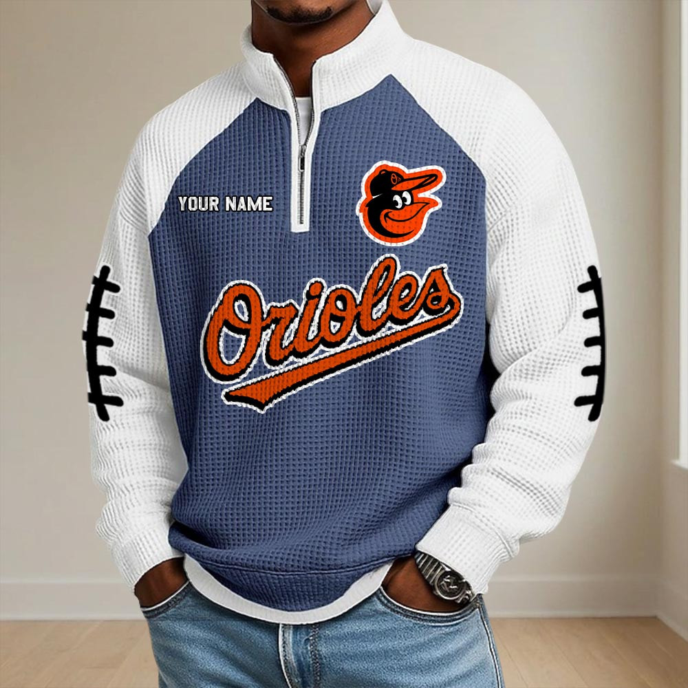 Custom Baltimore Orioles Merch Half Zip Sweatshirt Orioles Gameday Apparel Him Gifts 1 - Unicasport Custom Baltimore Orioles Merch Half Zip Sweatshirt Orioles Gameday Apparel Him Gifts