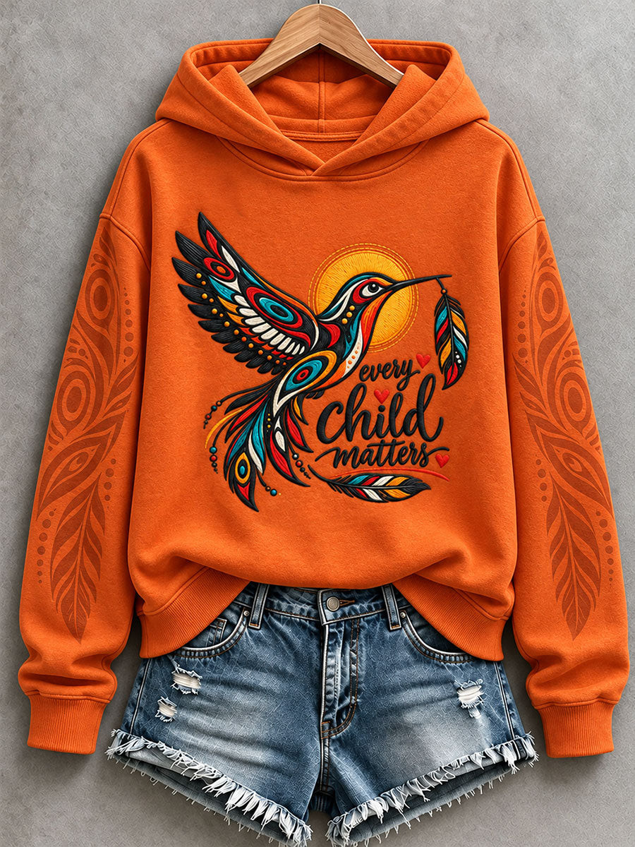 Orange Shirt Day Merch Hummingbird Hoodie Canada Day Apparel Gift Ideas 1 - Unicasport Orange Shirt Day Merch Hummingbird Hoodie Canada Day Apparel Gift Ideas